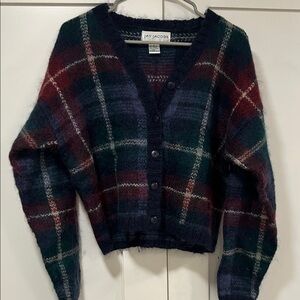 Vintage Plaid Sweater